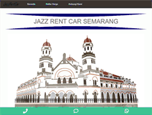 Tablet Screenshot of jazzrentcar.com